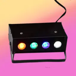 RGB LED Party & Home Light – Adjustable Speed, Compact Focus Disco Ball Set-image-15