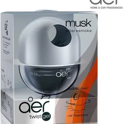 godrej aer Musk After Smoke Car Freshener Diffuser image 5