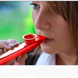 vasadigital Aluminum Alloy Kazoo With 5 Pcs Diaphragm Aluminum Flute image 5