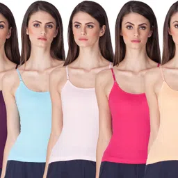 lux cozi Women Multicolor Camisole-picture-16