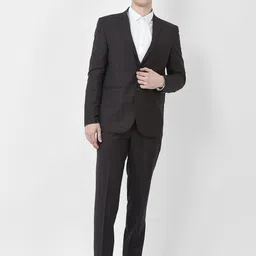 crimsoune club Men 2 Pcs Set Checkered Suit-picture-36