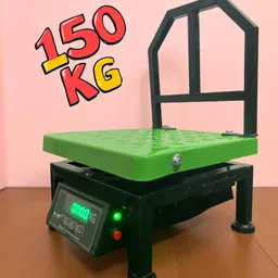 monet international 150kg; 12*12 inches High Precision ; Ultra Strong ; 2 Days Battery Backup Weighing Scale-picture-28