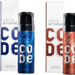 wild stone CODE Copper & Titanium Perfume (120 ml each) Body Spray-For Men-picture-14