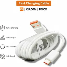 Knox USB Type C Cable 6 A 1.02 m TPU 33W/67W, 6AMP SUPER/HYPER SONIC TURBO CHARGER CABLE image 2