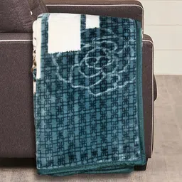 magical Floral King Mink Blanket for Heavy Winter image 3