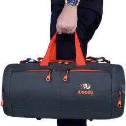 woody 25 L Gym Duffel Bag - Duffel Bags - Grey-picture-28