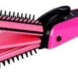 LKDS 2 in 1 Hair Styler- Hair Curler & Straightener NHC-8890 HAIR PRESSING STRAIGHTNER & CUTLIER FOR STYLING YOUR HAIRS Hair Straightener-picture-11
