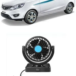 zplusacc SINGLE Portable Single Head Car Fan 5V USB 360 Degree Adjustable CC-1203 Car Interior Fan image 1