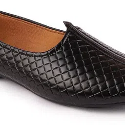 fausto Wedding Evening Fashion Ethnic Festive Dress Slip On Jutis and Mojaris For Men image 4