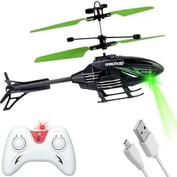 online hub Remote Control Flying Helicopter – Rechargeable Toy with Gravity Sensor image 1