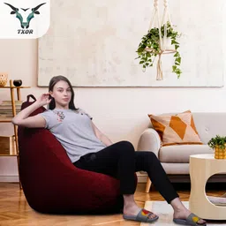 txor XXXL Tear Drop Bean Bag Cover (Without Beans) image 2