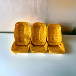 mba tokri vala Handmade Asam Rectangular Bamboo Basket For Vegitables & Gift Purpose Wooden Fruit & Vegetable Basket-picture-15