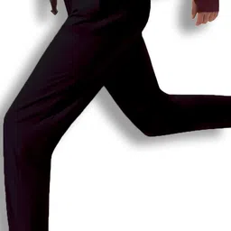 jungle spunk Women Solid Black Track Pants image 2