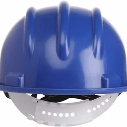 karam PN501(LAMINATION BLUE) Safety Helmet with Adjustable Chin Strap & Manual Type Adjustment Construction Helmet image 4