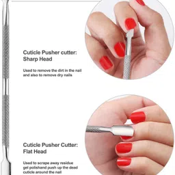 bozlin Professional Stainless Steel Cutter & Clippers Durable Pedicure & Manicure Tools image 4