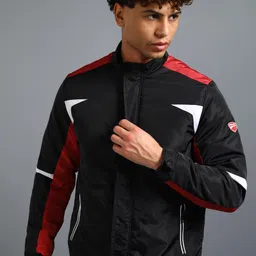 ducati Men Colorblock Biker/Riding Jacket-picture-24