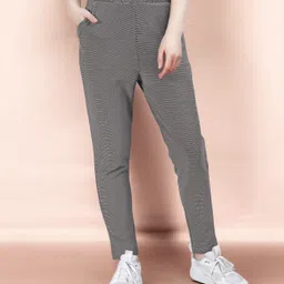 leewan Women Solid Grey Track Pants-picture-38
