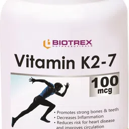 biotrex nutraceuticals Vitamin K2 as MK-7 - 100mcg (60 Capsules)-picture-21