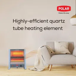 polar New Heater QUARTZ LAVA Quartz Room Heater image 2