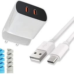 shopreals Wall Charger Accessory Combo for 40W vivo X200 FE Quick Dash Flash Super Vooc-picture-35