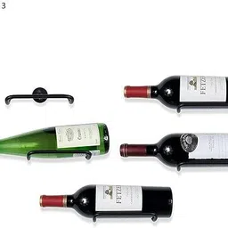 indian decor 28271 Wall Mount Custom Design Iron Wine Bottle Holder Rack Iron Glass Holder-picture-23