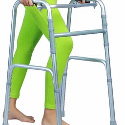 Walker Folding Adjustable Imported Premium Light Weight Walking Stick-image-40