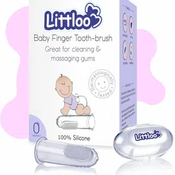 Silicone Baby Finger Toothbrush BPA-Free, Soft, for Newborns & Kids Ultra Soft Toothbrush-image-1
