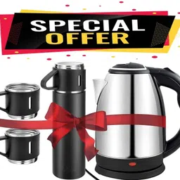 joyride Combo of Electric Kettle & Thermo Vaccum Flask Set Electric Kettle-picture-20