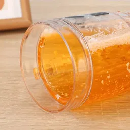 mr collection BEER GLASS / PRANK GLASS / TRANSPARENT CUP LIKE BEER Glass Beer Mug image 3