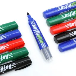 gxin White Board Marker | Refillable White Board Marker | Low-Odor Whiteboard Markers image 5