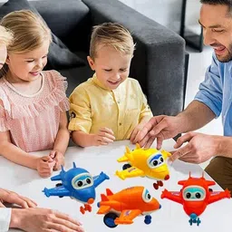 sopali Aeroplane Robot 2 in 1 toy for kids pack of 1 image 5