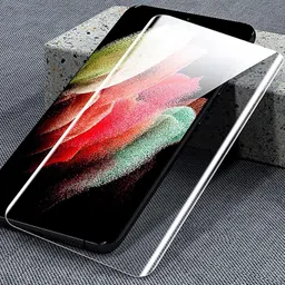 XEDO TECH Edge To Edge Tempered Glass for Vivo Y400 Pro 5G, Premium Original UV Curved Full Screen Protector Tempered Glass with Installation Kit image 5