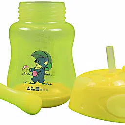 the little bunny hop in style 240ml Baby Sippy Cup with Handles – Soft Silicone Spout for Easy Transition image 3