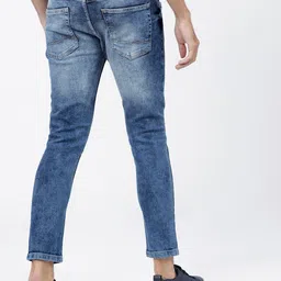 highlander Men Slim Mid Rise Blue Jeans image 2