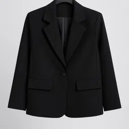 aarominfinity Women Solid Single Breasted Festive, Wedding, Formal, Casual, Party Blazer image 4