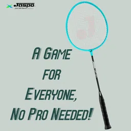 jaspo Thunder Badminton Kit,Badminton Set of Metal Alloy Rackets with shuttles and bag Badminton Kit image 5