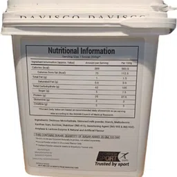 davisco foods Premium Mass Gainer for Extreme Weight Gain & Fast Muscle Growth Formula Weight Gainers/Mass Gainers image 3