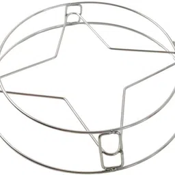 omsa Stainless Steel Trivet Hot Pot Stand | Kitchen use & for Dining Table Lid & Hot pots stand Trivet image 1