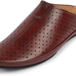 fausto Ethnic Wedding Party Back Open Laser Cut Design Juttis and Mojaris For Men image 2