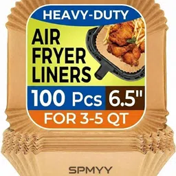 spmyy 100 PCS Air Fryer Paper Sheets Oil-Proof Disposable Parchment Paper Liner Square Airfryer Tray-picture-30
