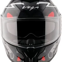 vega Zap Dude Dual Visor Full Face Large Motorbike Helmet image 4