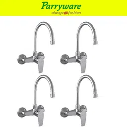 parryware Primo Wall Mounted Sink mixer with Swivel Spout set of 4 pic 375 Wall Mounted Sink mixer with Swivel Spout Sink Mixer Faucet-picture-35