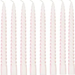 aatorakushon Wax Smokeless Scented Twisted Disign Stick Candles For Decorations Candle image 4