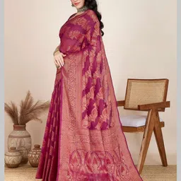 blue wish Unstitched Jacquard Suit Fabric Solid image 5