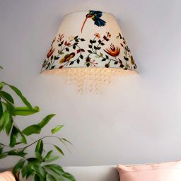 fos lighting Multicolor Fabric Wall Scones Downlight 6.6 Kg-picture-0