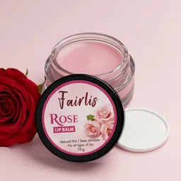 fairlis Rose Lip Balm with Shea and Cocoa Butter Rose-picture-20