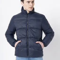 Men Solid Casual Jacket-image-49