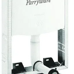 parryware Half Frame Concealed Cistern with Flush Plate set of 1 pic 103 Dual Flush Tank-picture-13