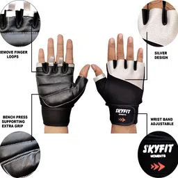 tbmg Self Design Protective Men Gloves image 4