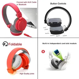 yaroh SH12 Premium (Bluetooth Headset) with Noise Cancelation Technology_CXC362 Bluetooth Headset image 4